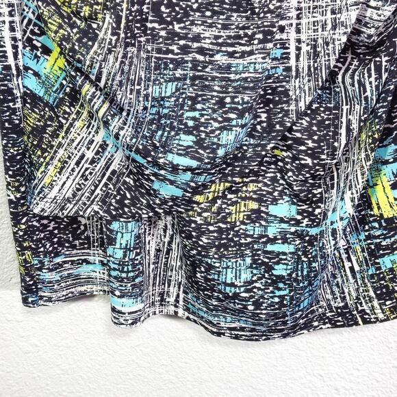 BCBGMaxAzria Women’s Dress Wearable Art Print Sleeveless Bodycon Y2K Size Small - Picture 5 of 7